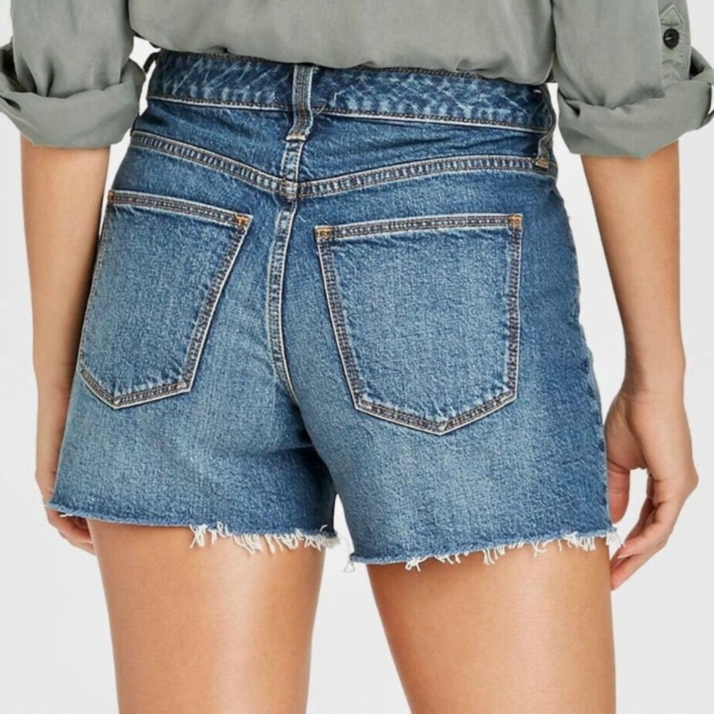 3/$19 UNIVERSAL THREAD MIDI CUT OFF Shorts - Denim/Jean ~ Size 4
